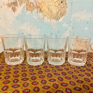 Set of 4 Crisa Juice Glasses